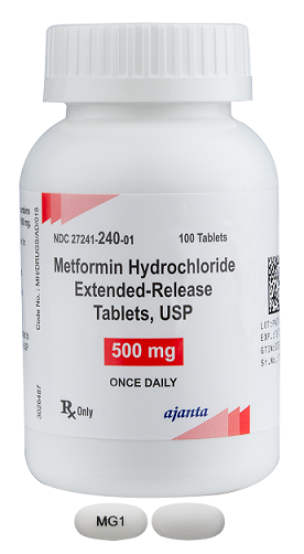 Metformin extended-release tablet